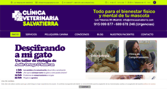 Desktop Screenshot of clinicasalvatierra.com